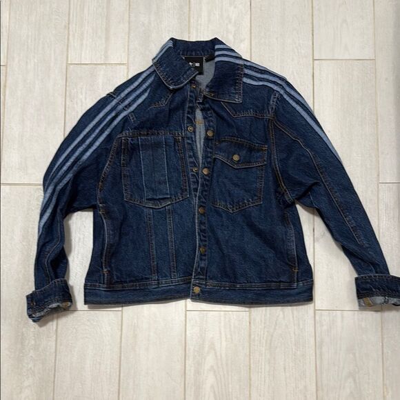 Adidas XXS ivy park new denim jacket - Picture 1 of 6